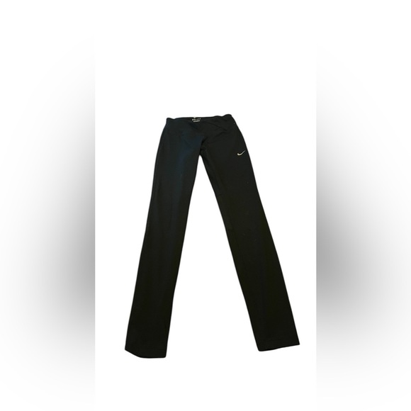 Good Condition Nike Women’s XS, Dri-Fit Black Leggings with Zipper in back - Picture 1 of 5